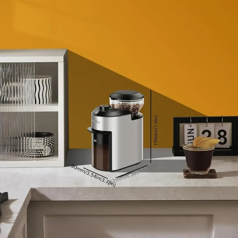 ™Coffex | מטחנת קפה עמידה – קיבולת 2-12 כוסות, הגנה מפני חום