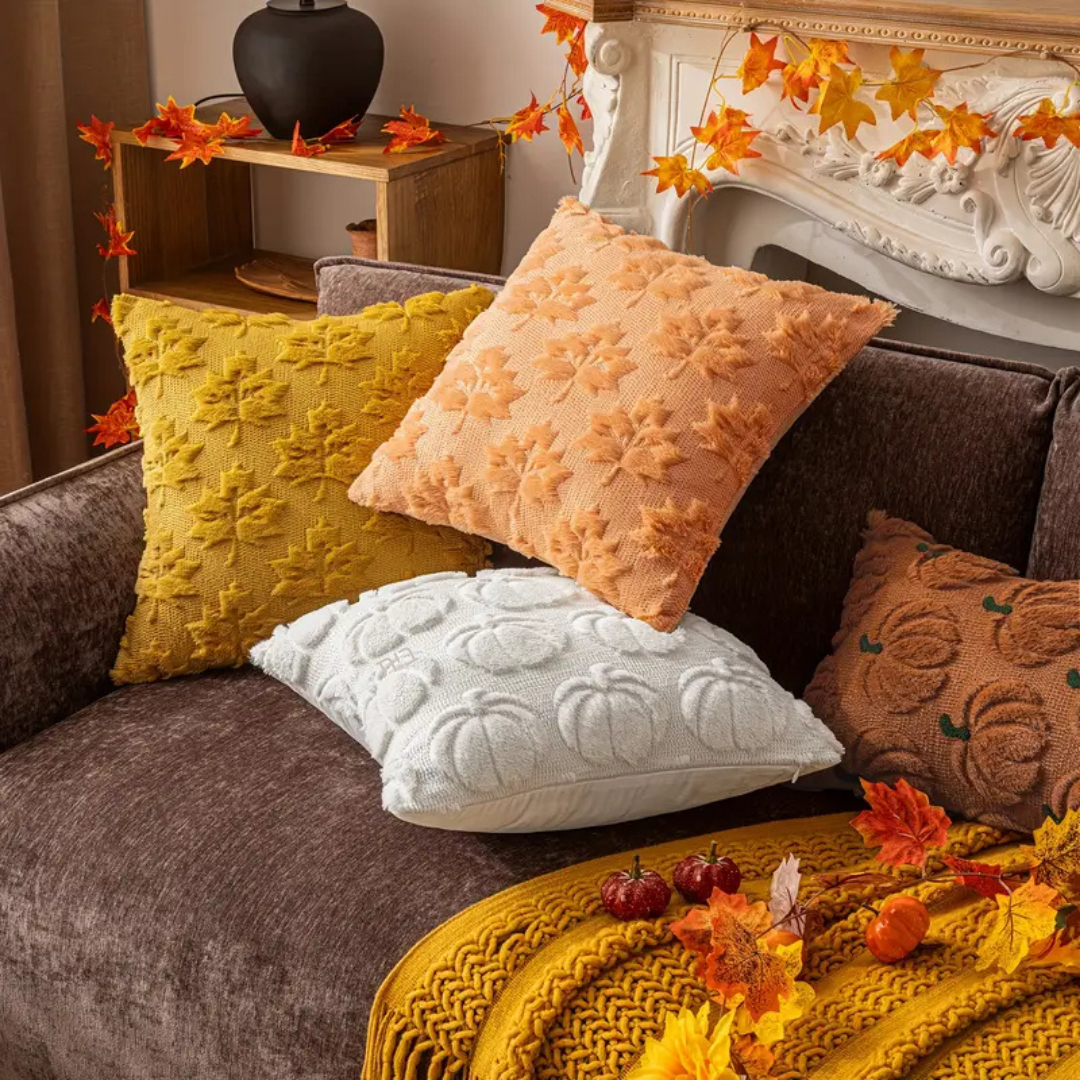 ™FallAura| כריות דקורטיביות לסתיו – סלון