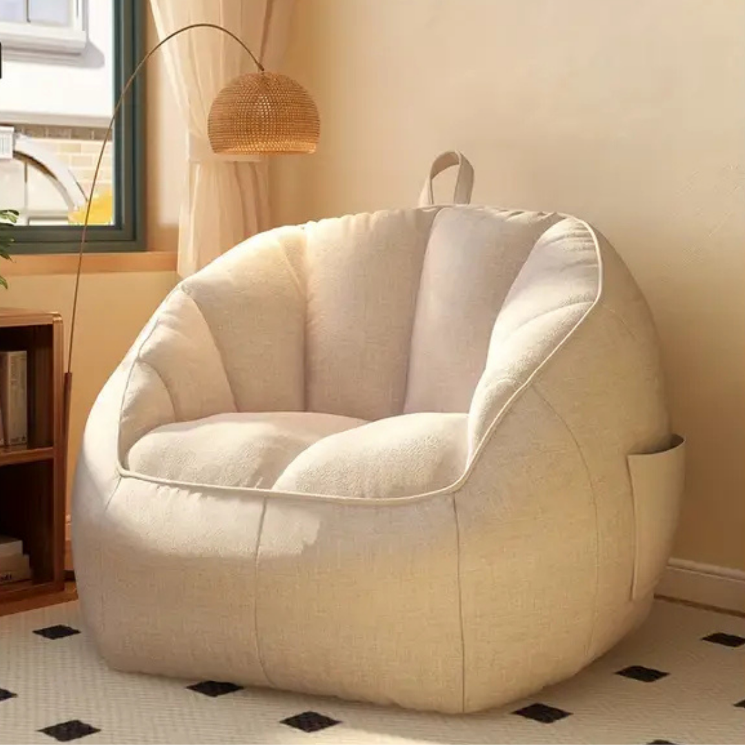 ™Serionis | סט ספת פוף אלגנטי – ספה, הדום וכרית – אידיאלי לסלון, לחדר שינה ולמעונות